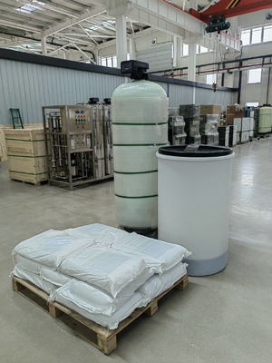 6TPH Automatic Single Tank Water Softener For Industrial Use