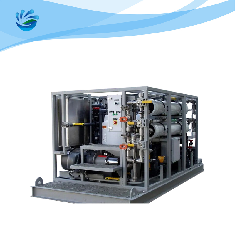 4000LPH Seawater Desalination RO System Water Treatment Plant